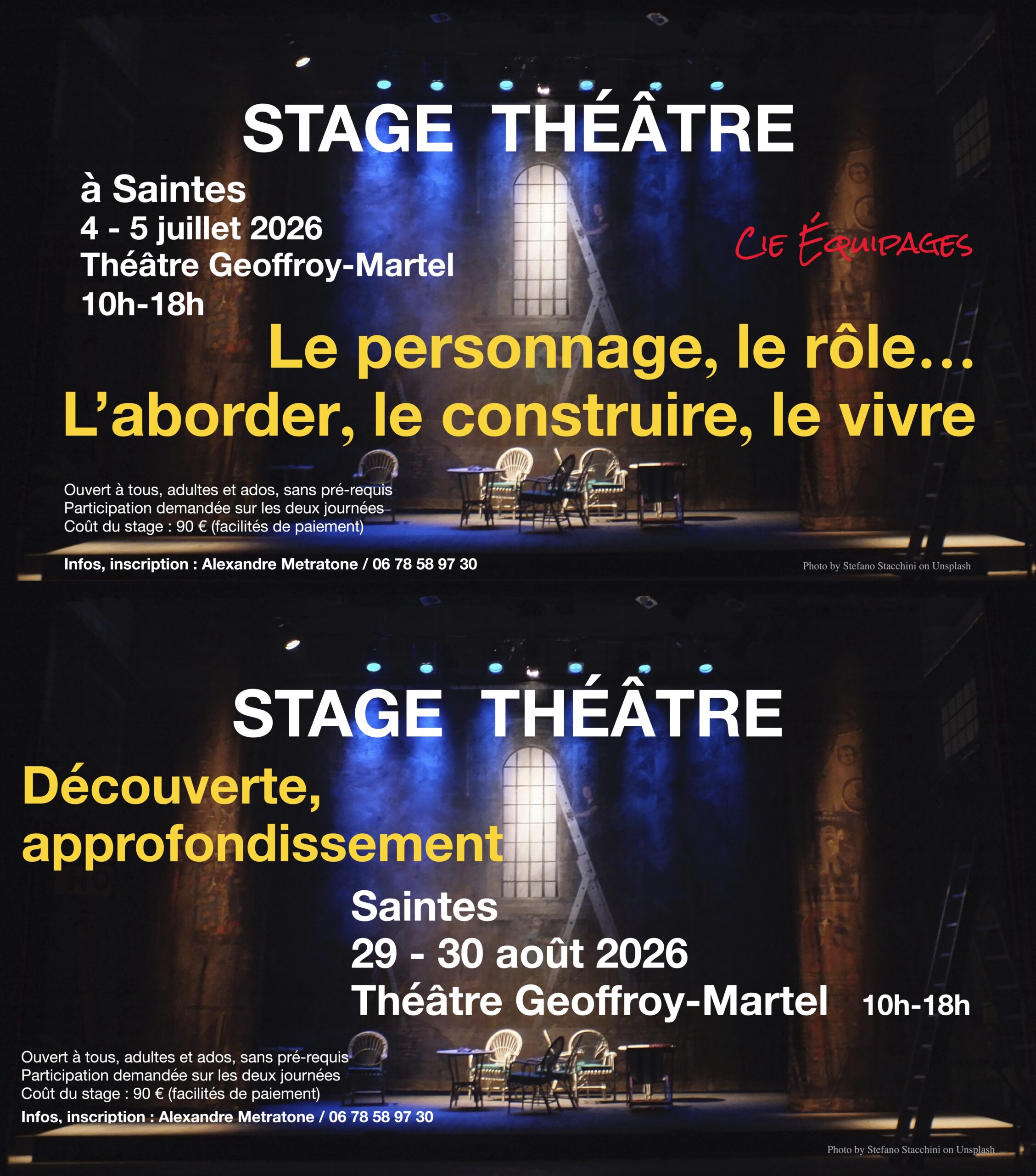 VISUEL STAGES ÉTÉ 2026